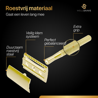 Safety Razor Gold