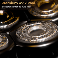 Skull Shaver Deluxe + Extra Magnetische Scheerkop