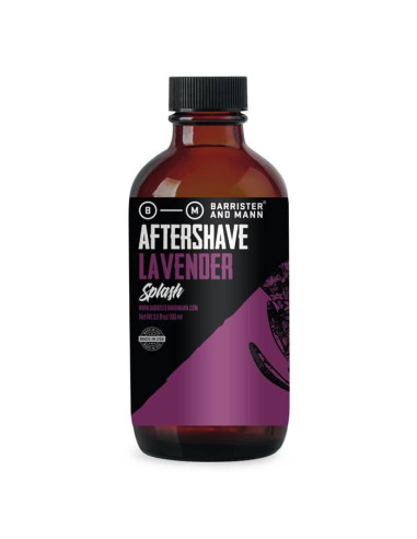Barrister and Mann Aftershave Lavender 100ml