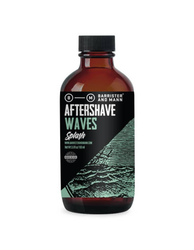 Barrister and Mann Aftershave Waves 100ml