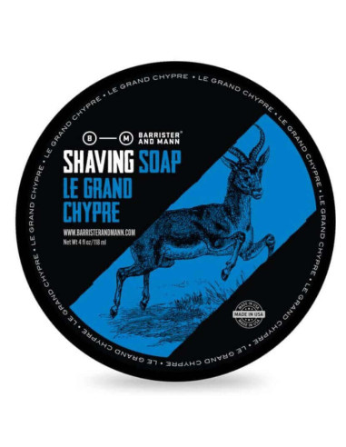 Barrister and Mann Jabón de afeitar Le Grand Chypre 118ml