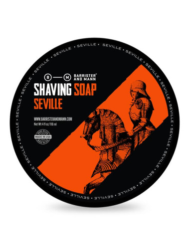 Barrister and Mann Shaving Soap Seville 118ml