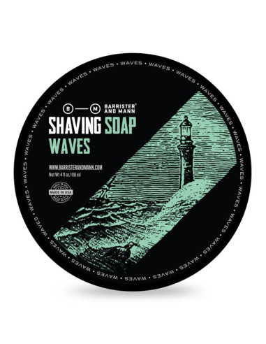 Barrister and Mann Rasierseife Waves 118ml