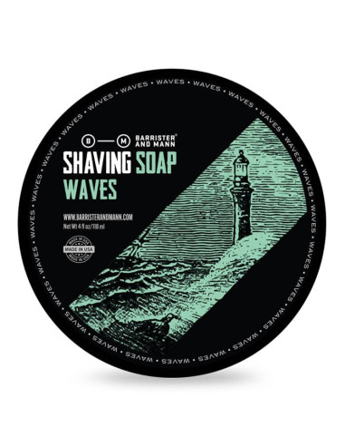 Barrister and Mann Shaving Soap Waves 118ml
