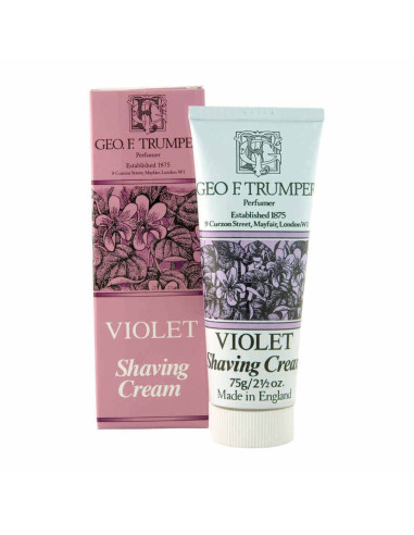 Geo F. Trumper Crema de Afeitar Suave Violeta Tubo 75g