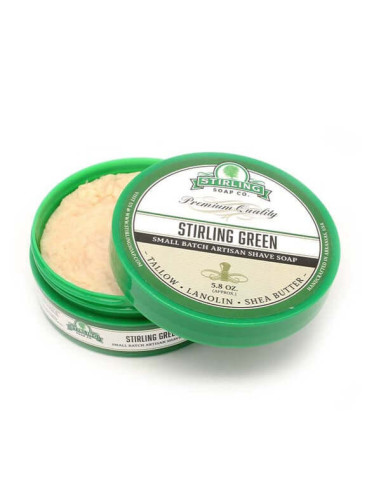 Jabón de afeitar Stirling Verde 170ml