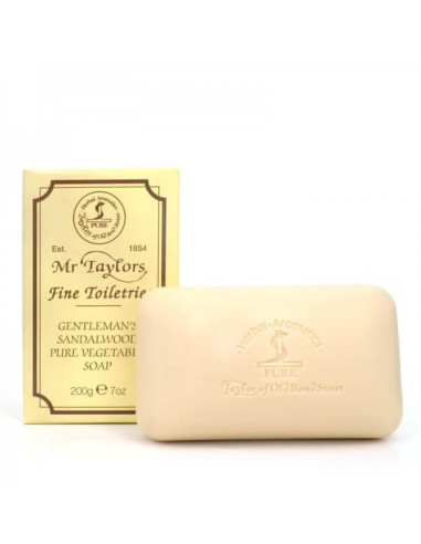 Taylor of Old Bond Street Jabón de baño de sándalo 200 g