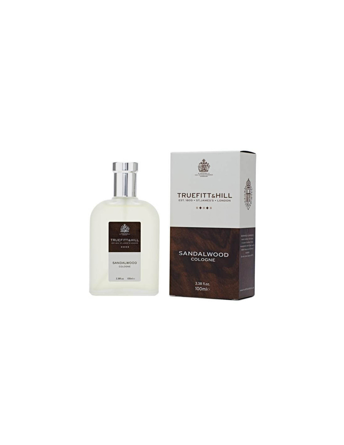 Truefitt Hill Sandalwood Cologne 100ml Wellshave