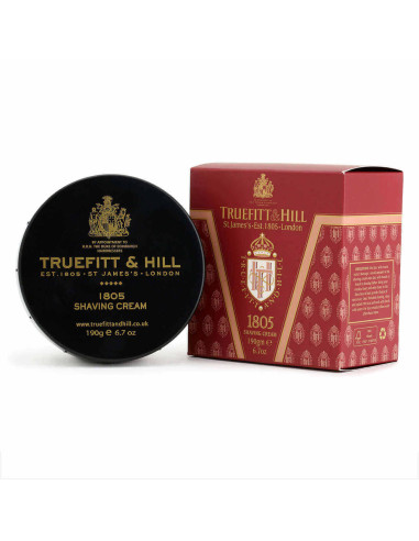 Truefitt & Hill 1805 Crema de Afeitar Bol 190g