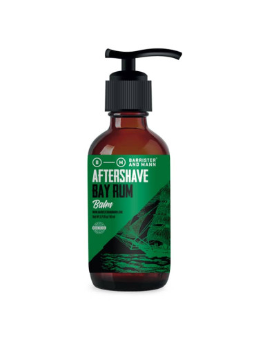 Barrister and Mann Aftershave Balsam Bay Rum 110ml