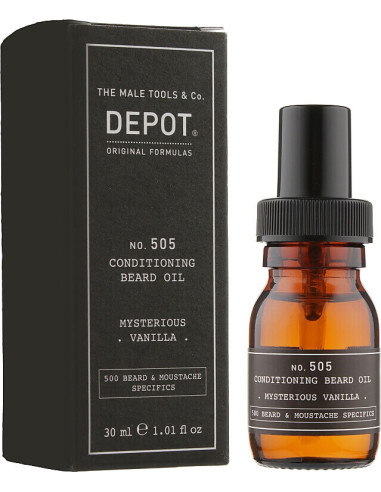 Depot 505 Conditioning Beard Oil Mysterious Vanilla 30ml