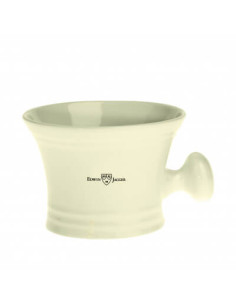 Edwin Jagger Shaving Bowl Ivory Porcelain With Handle