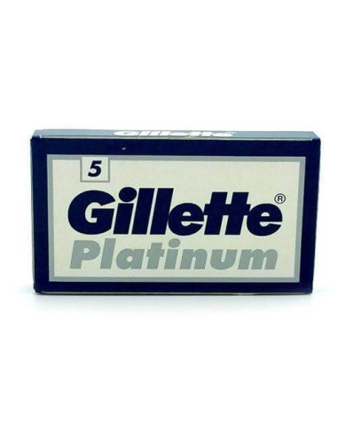 10 Gillette Platinum Двусторонние Лезвия  для Бритья