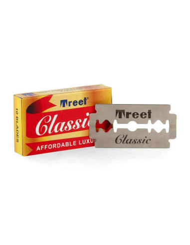 10 Treet Classic Super Stainless Double Edge Blades
