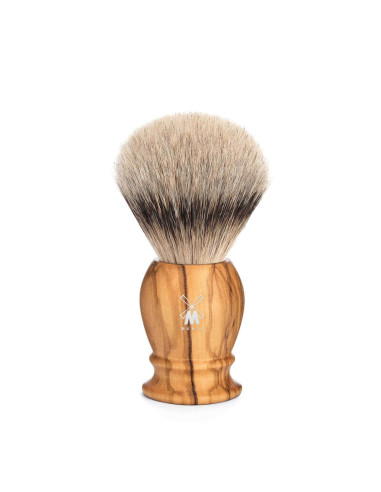 Mühle Shaving Brush Silvertip Badger Olive Wood