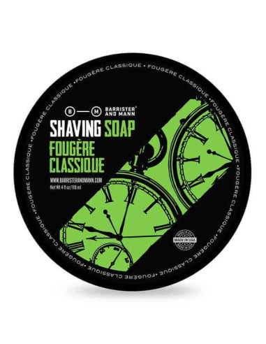 Barrister and Mann Shaving Soap Fougere Classique 118ml