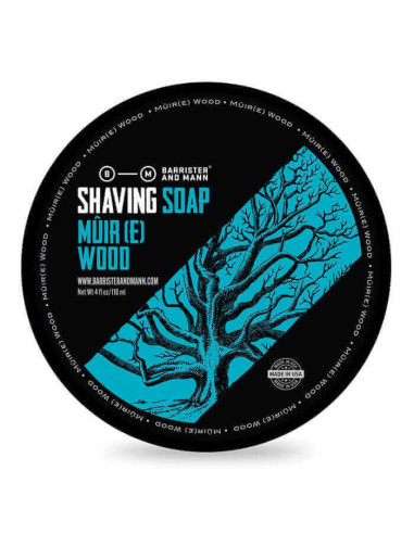 Barrister and Mann Shaving Soap Muire Wood 118ml