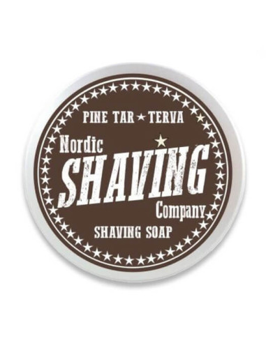 Nordic Shaving Soaps Pine Tar Мыло для Бритья 80г