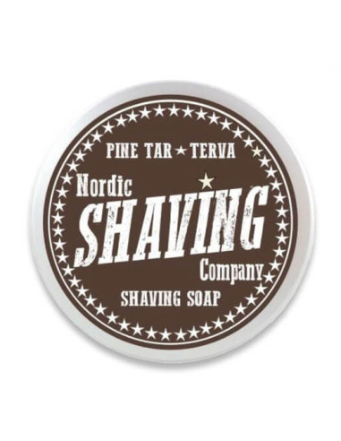 Nordic Shaving Soaps Pine Tar Rasierseife 80g