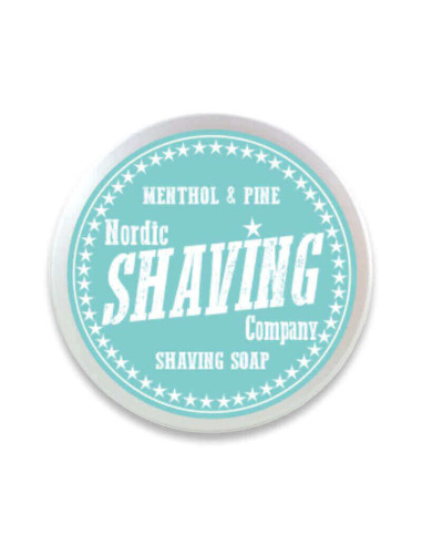 Nordic Shaving Soaps Menthol & Pine Мыло для Бритья 80г