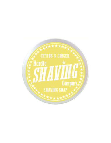 Nordic Shaving Soaps Citrus & Ginger Jabón de Afeitar 80g