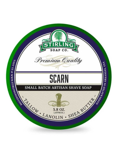 Stirling Soap Company Shaving Soap Scarn 170ml