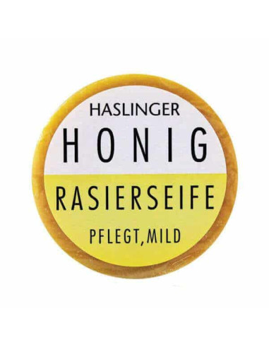 Haslinger Honig-Rasierseife 60g