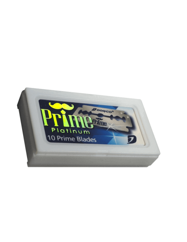 10 Cuchillas de Afeitar Dorco Prime Platinum