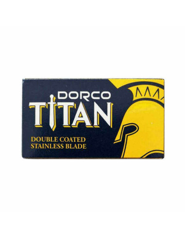 10 Dorco Titan Double Edge Razor Blades