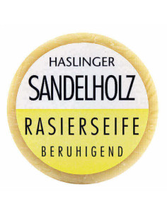 Haslinger Sandalwood Shaving Soap 60g