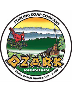 Stirling Soap Company Jabón de Afeitar Ozark Mountain 170ml