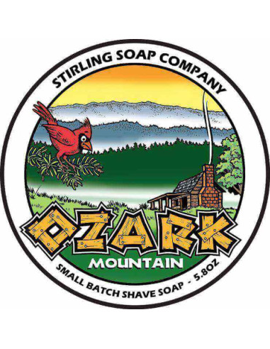 Stirling Soap Company Mydło do Golenia Ozark Mountain 170ml