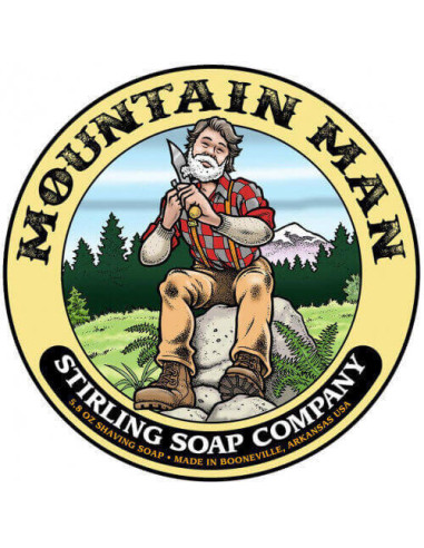 Stirling Soap Company Jabón de Afeitar Mountain Man 170ml