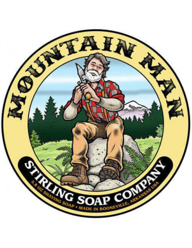 Stirling Soap Company Rasierseife Mountain Man 170ml