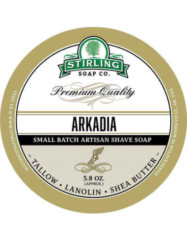 Stirling Soap Company Мыло для Бритья Arkadia 170мл