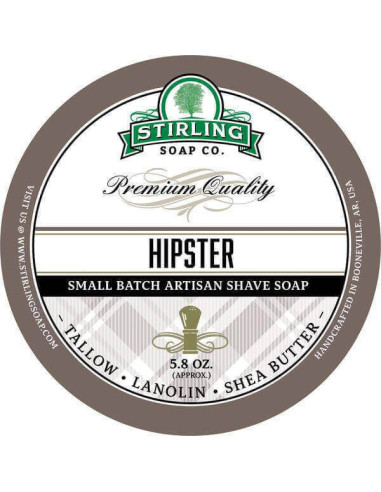 Stirling Soap Company Mydło do Golenia Hipster 170ml