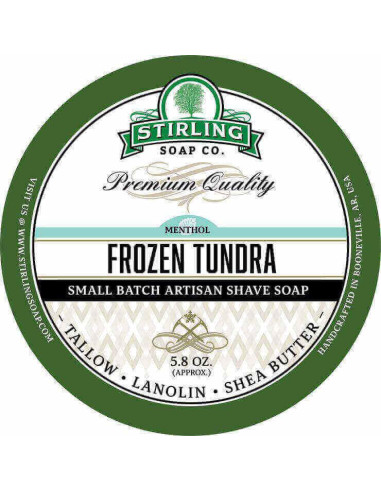 Stirling Soap Company Sapone da barba Frozen Tundra 170ml
