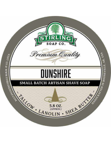 Stirling Soap Company Sapone da Barba Dunshire 170ml