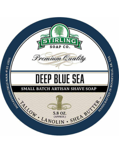 Stirling Soap Company Мыло для бритья Deep Blue Sea 170 мл