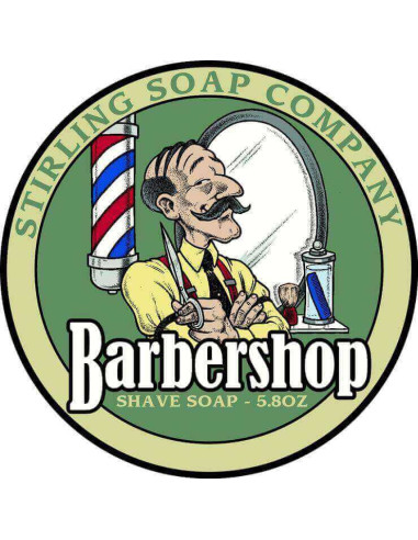 Stirling Soap Company Sapone da Barba Barbershop 170ml