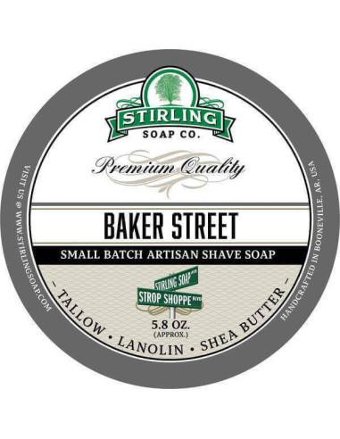Stirling Soap Company Jabón de Afeitar Baker Street 170ml
