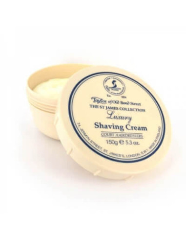 Taylor of Old Bond Street St James Collection Rasiercreme 150g