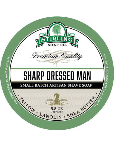 Stirling Soap Company Rasierseife Dressed Man 170ml