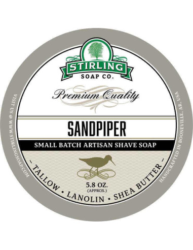 Stirling Soap Company Jabón de Afeitar Sandpiper 170ml