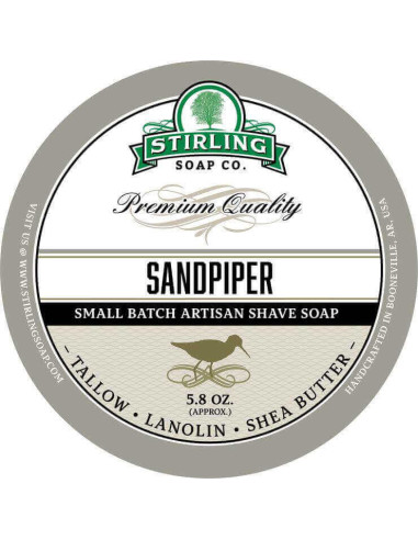 Stirling Soap Company Мыло для бритья Sandpiper 170 мл