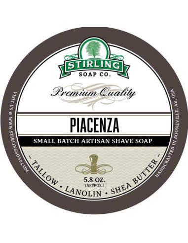 Stirling Soap Company Мыло для бритья Piacenza 170 мл