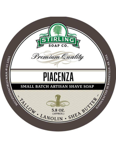 Stirling Soap Company Sapone da Barba Piacenza 170ml