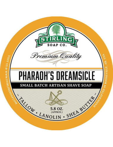 Stirling Soap Company Rasierseife Pharaoh's Dreamsicle 170ml