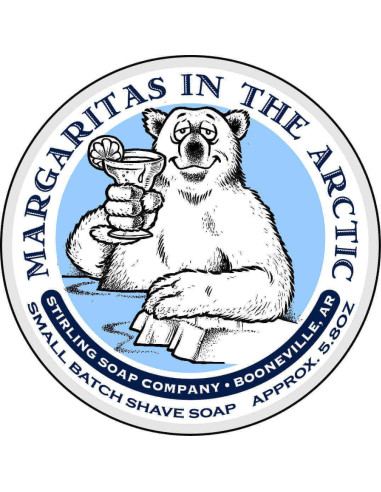 Stirling Soap Company Sapone da Barba Margaritas in the Arctic 170ml