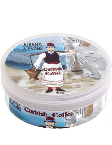 Ariana & Evans Turkish Coffee Shaving Soap 118ml